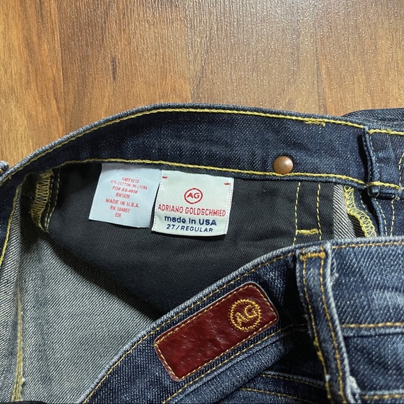 Adriano Goldschmied The Angel Boot Cut Blue Denim Jeans Women's Size 27 Regular - Picture 3 of 10